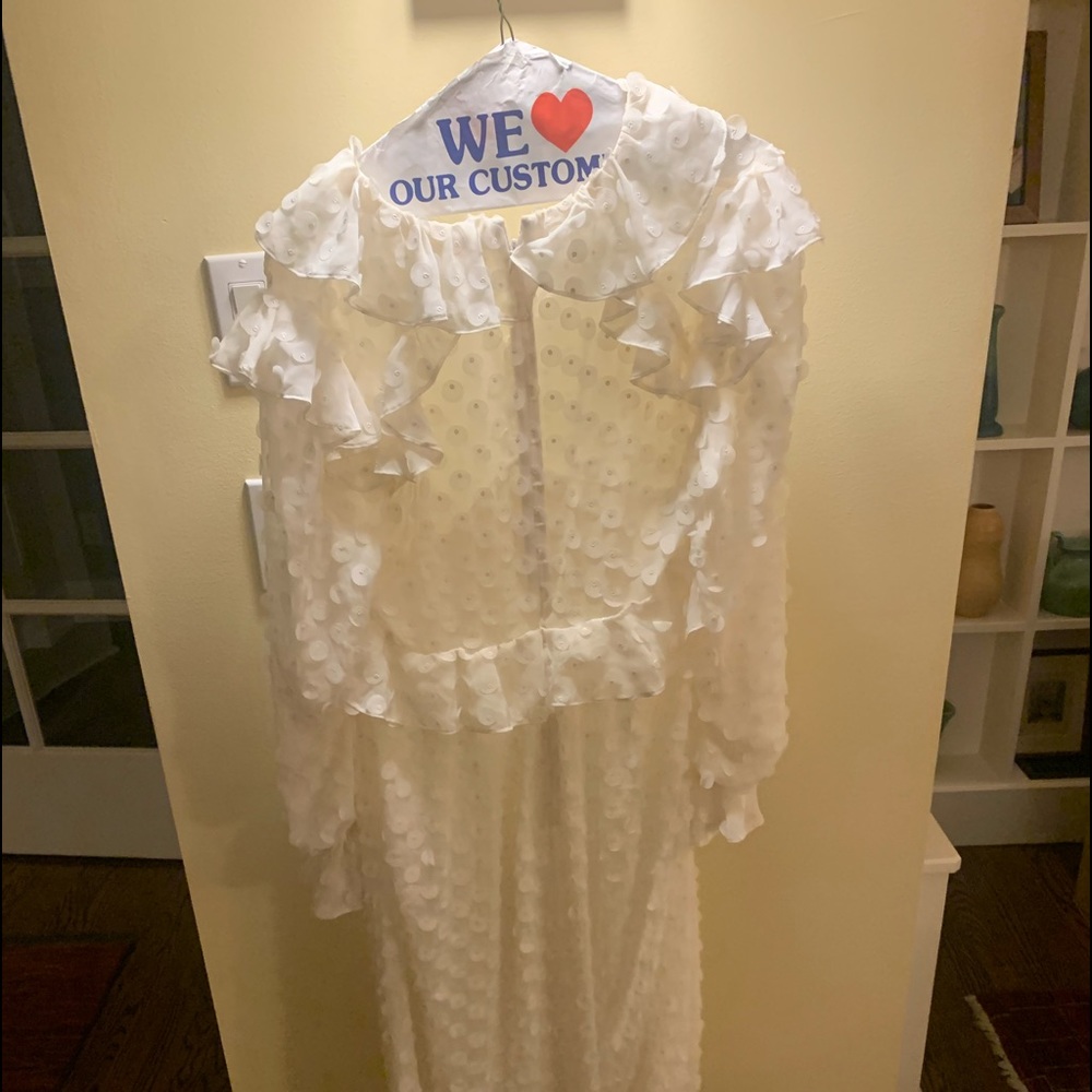 Zimmermann midi white dress - Picture 3 of 4